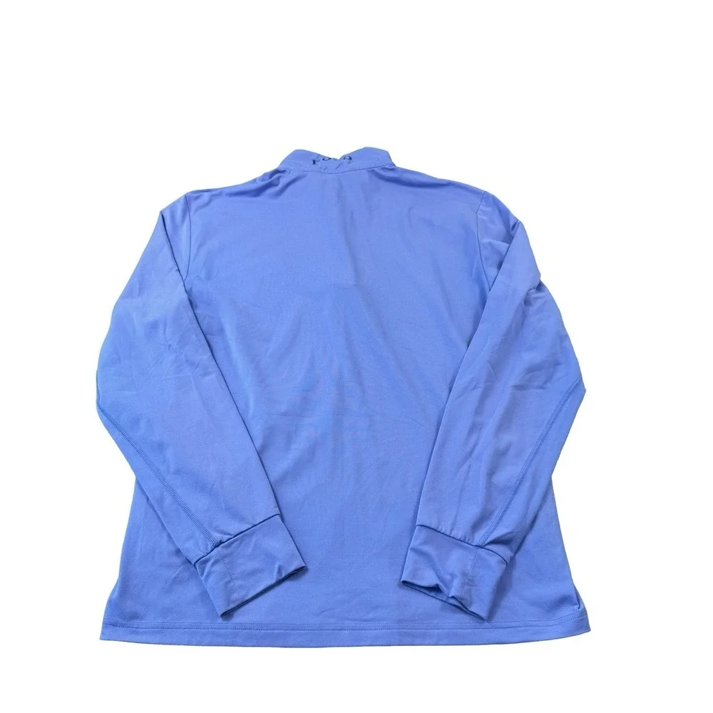 Polo Ralph Lauren Golf Blue Performance Pullover Half Zip Size Mens Small
